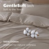 image:imageBedsure PureWoven 100 Washed Cotton Duvet Cover Set Queen Size 3PC  Linen Like Texture Percale Breathable Bedding Set for All Seasons Zipper Closure 8 Corner Ties Charcoal 90 X 9027  Natural No Comforter