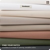 image:imageBedsure PureWoven 100 Washed Cotton Duvet Cover Set Queen Size 3PC  Linen Like Texture Percale Breathable Bedding Set for All Seasons Zipper Closure 8 Corner Ties Charcoal 90 X 9034  Slub Charcoal No Comforter