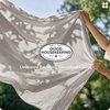 image:imageBedsure PureWoven 100 Washed Cotton Duvet Cover Set Queen Size 3PC  Linen Like Texture Percale Breathable Bedding Set for All Seasons Zipper Closure 8 Corner Ties Charcoal 90 X 9024  Light Grey No Comforter