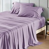 image:imageBedsure Queen Size Lilac Cooling Sheet Set and Boho Duvet Cover Set with Pillow Shams  All Seasons Bedding