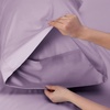 image:imageBedsure Queen Size Lilac Cooling Sheet Set and Boho Duvet Cover Set with Pillow Shams  All Seasons Bedding