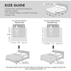image:imageBedsure Twin XL Comforter  Twin XL Duvet Insert for All Season UltraSoft Quilted Down Alternative Comforter Blanket for Bed with 4 Tabs Machine Washabl Beige 68x92 inOlive Green