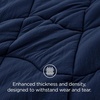 image:imageBedsure Twin XL Comforter  Twin XL Duvet Insert for All Season UltraSoft Quilted Down Alternative Comforter Blanket for Bed with 4 Tabs Machine Washabl Beige 68x92 inNavy