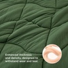 image:imageBedsure Twin XL Comforter  Twin XL Duvet Insert for All Season UltraSoft Quilted Down Alternative Comforter Blanket for Bed with 4 Tabs Machine Washabl Beige 68x92 inOlive Green