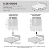 image:imageBedsure Twin XL Comforter  Twin XL Duvet Insert for All Season UltraSoft Quilted Down Alternative Comforter Blanket for Bed with 4 Tabs Machine Washabl Beige 68x92 inDark Green