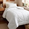 image:imageBedsure Twin XL Comforter  Twin XL Duvet Insert for All Season UltraSoft Quilted Down Alternative Comforter Blanket for Bed with 4 Tabs Machine Washabl Beige 68x92 inWhite