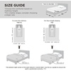 image:imageBedsure Twin XL Comforter  Twin XL Duvet Insert for All Season UltraSoft Quilted Down Alternative Comforter Blanket for Bed with 4 Tabs Machine Washabl Beige 68x92 inDark Green