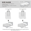 image:imageBedsure Twin XL Comforter  Twin XL Duvet Insert for All Season UltraSoft Quilted Down Alternative Comforter Blanket for Bed with 4 Tabs Machine Washabl Beige 68x92 inOlive Green