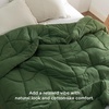 image:imageBedsure Twin XL Comforter  Twin XL Duvet Insert for All Season UltraSoft Quilted Down Alternative Comforter Blanket for Bed with 4 Tabs Machine Washabl Beige 68x92 inOlive Green