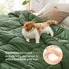 image:imageBedsure Twin XL Comforter  Twin XL Duvet Insert for All Season UltraSoft Quilted Down Alternative Comforter Blanket for Bed with 4 Tabs Machine Washabl Beige 68x92 inOlive Green