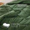 image:imageBedsure Twin XL Comforter  Twin XL Duvet Insert for All Season UltraSoft Quilted Down Alternative Comforter Blanket for Bed with 4 Tabs Machine Washabl Beige 68x92 inOlive Green