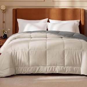 image:imageBedsure Comforters Twin XL Size Duvet Insert Quilted Down Alternative Comforter Ultra Soft Lightweight Comforter Blanket for Bed with 8 Tabs Machine Washable 68 x 92 in Light GreyGreyBeigeGrey