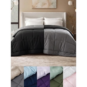 image:imageBedsure Comforters Twin XL Size Duvet Insert Quilted Down Alternative Comforter Ultra Soft Lightweight Comforter Blanket for Bed with 8 Tabs Machine Washable 68 x 92 in Light GreyGreyBlackGrey