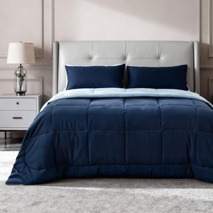 image:imageBedsure Comforters Twin XL Size Duvet Insert Quilted Down Alternative Comforter Ultra Soft Lightweight Comforter Blanket for Bed with 8 Tabs Machine Washable 68 x 92 in Light GreyGreyNavy BlueBlue