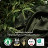 image:imageBedsure PureWoven Organically Grown Bamboo Viscose King Size Sheets Set  Cooling Bed Sheets for Hot Sleepers 18 Deep Pocket with Corner Straps Luxury Silky Soft Breathable OekoTex Navy05  Olive Green