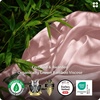 image:imageBedsure PureWoven Organically Grown Bamboo Viscose King Size Sheets Set  Cooling Bed Sheets for Hot Sleepers 18 Deep Pocket with Corner Straps Luxury Silky Soft Breathable OekoTex Navy08  Pink