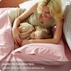 image:imageBedsure PureWoven Organically Grown Bamboo Viscose King Size Sheets Set  Cooling Bed Sheets for Hot Sleepers 18 Deep Pocket with Corner Straps Luxury Silky Soft Breathable OekoTex Navy08  Pink