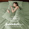 image:imageBedsure Deep Pocket Queen Sheet Set  Fits Mattresses Up to 21 Inches Thick  4 Piece GentleSoft Bed Sheets Moisture Wicking Soft amp Cooling Bedsheet amp Pillowcases Easy amp Secure Fit Red05  Light Green