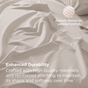 image:imageBedsure Deep Pocket Queen Sheet Set  Fits Mattresses Up to 21 Inches Thick  4 Piece GentleSoft Bed Sheets Moisture Wicking Soft amp Cooling Bedsheet amp Pillowcases Easy amp Secure Fit Red08  Linen