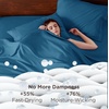 image:imageBedsure Deep Pocket Queen Sheet Set  Fits Mattresses Up to 21 Inches Thick  4 Piece GentleSoft Bed Sheets Moisture Wicking Soft amp Cooling Bedsheet amp Pillowcases Easy amp Secure Fit RedTeal Blue