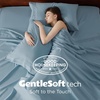 image:imageBedsure Deep Pocket Queen Sheet Set  Fits Mattresses Up to 21 Inches Thick  4 Piece GentleSoft Bed Sheets Moisture Wicking Soft amp Cooling Bedsheet amp Pillowcases Easy amp Secure Fit Red12  Mineral Blue