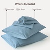 image:imageBedsure Deep Pocket Queen Sheet Set  Fits Mattresses Up to 21 Inches Thick  4 Piece GentleSoft Bed Sheets Moisture Wicking Soft amp Cooling Bedsheet amp Pillowcases Easy amp Secure Fit Red12  Mineral Blue