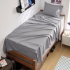image:imageBedsure Deep Pocket Queen Sheet Set  Fits Mattresses Up to 21 Inches Thick  4 Piece GentleSoft Bed Sheets Moisture Wicking Soft amp Cooling Bedsheet amp Pillowcases Easy amp Secure Fit Red01  Light Grey