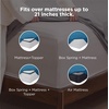 image:imageBedsure Deep Pocket Queen Sheet Set  Fits Mattresses Up to 21 Inches Thick  4 Piece GentleSoft Bed Sheets Moisture Wicking Soft amp Cooling Bedsheet amp Pillowcases Easy amp Secure Fit RedTeal Blue