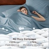 image:imageBedsure Deep Pocket Queen Sheet Set  Fits Mattresses Up to 21 Inches Thick  4 Piece GentleSoft Bed Sheets Moisture Wicking Soft amp Cooling Bedsheet amp Pillowcases Easy amp Secure Fit Red12  Mineral Blue