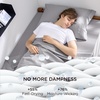 image:imageBedsure Deep Pocket Queen Sheet Set  Fits Mattresses Up to 21 Inches Thick  4 Piece GentleSoft Bed Sheets Moisture Wicking Soft amp Cooling Bedsheet amp Pillowcases Easy amp Secure Fit Red01  Light Grey