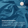 image:imageBedsure Deep Pocket Queen Sheet Set  Fits Mattresses Up to 21 Inches Thick  4 Piece GentleSoft Bed Sheets Moisture Wicking Soft amp Cooling Bedsheet amp Pillowcases Easy amp Secure Fit RedTeal Blue