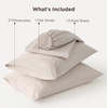 image:imageBedsure Deep Pocket Queen Sheet Set  Fits Mattresses Up to 21 Inches Thick  4 Piece GentleSoft Bed Sheets Moisture Wicking Soft amp Cooling Bedsheet amp Pillowcases Easy amp Secure Fit Red08  Linen