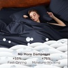 image:imageBedsure Deep Pocket Queen Sheet Set  Fits Mattresses Up to 21 Inches Thick  4 Piece GentleSoft Bed Sheets Moisture Wicking Soft amp Cooling Bedsheet amp Pillowcases Easy amp Secure Fit Red09  Navy