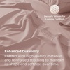 image:imageBedsure Deep Pocket Queen Sheet Set  Fits Mattresses Up to 21 Inches Thick  4 Piece GentleSoft Bed Sheets Moisture Wicking Soft amp Cooling Bedsheet amp Pillowcases Easy amp Secure Fit Red06  Dusty Pink