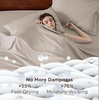 image:imageBedsure Deep Pocket Queen Sheet Set  Fits Mattresses Up to 21 Inches Thick  4 Piece GentleSoft Bed Sheets Moisture Wicking Soft amp Cooling Bedsheet amp Pillowcases Easy amp Secure Fit Red08  Linen
