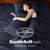 image:imageBedsure Deep Pocket Queen Sheet Set  Fits Mattresses Up to 21 Inches Thick  4 Piece GentleSoft Bed Sheets Moisture Wicking Soft amp Cooling Bedsheet amp Pillowcases Easy amp Secure Fit Red09  Navy
