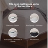 image:imageBedsure Deep Pocket Queen Sheet Set  Fits Mattresses Up to 21 Inches Thick  4 Piece GentleSoft Bed Sheets Moisture Wicking Soft amp Cooling Bedsheet amp Pillowcases Easy amp Secure Fit Red08  Linen