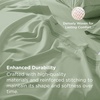 image:imageBedsure Deep Pocket Queen Sheet Set  Fits Mattresses Up to 21 Inches Thick  4 Piece GentleSoft Bed Sheets Moisture Wicking Soft amp Cooling Bedsheet amp Pillowcases Easy amp Secure Fit Red05  Light Green