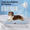 image:imageBedsure XL Dog Bed for Crate Pet Bed with Washable Cover 41x27 Inch Grey  Orthopedic Egg Crate Foam Flat Rectangle Sherpa Mat NonSlip Bottom Comfy Removable Cover For Extra Large Pets  65 lbsCooling Blue