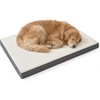 image:imageBedsure XL Dog Bed for Crate Pet Bed with Washable Cover 41x27 Inch Grey  Orthopedic Egg Crate Foam Flat Rectangle Sherpa Mat NonSlip Bottom Comfy Removable Cover For Extra Large Pets  65 lbsGrey