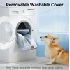 image:imageBedsure XL Dog Bed for Crate Pet Bed with Washable Cover 41x27 Inch Grey  Orthopedic Egg Crate Foam Flat Rectangle Sherpa Mat NonSlip Bottom Comfy Removable Cover For Extra Large Pets  65 lbsCooling Blue