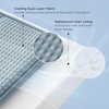 image:imageBedsure XL Dog Bed for Crate Pet Bed with Washable Cover 41x27 Inch Grey  Orthopedic Egg Crate Foam Flat Rectangle Sherpa Mat NonSlip Bottom Comfy Removable Cover For Extra Large Pets  65 lbsCooling Blue