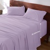 image:imageBedsure Deep Pocket Queen Sheet Set  Fits Mattresses Up to 21 Inches Thick  4 Piece GentleSoft Bed Sheets Moisture Wicking Soft amp Cooling Bedsheet amp Pillowcases Easy amp Secure Fit Red10  Light Purple