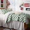 image:imageBedsure Comforter Set Queen Size  Cute Floral Bedding Comforter Set 3 Pieces 1 Soft Reversible Desert Sage Sketch Flowers Comforter and 2 Pillow ShamsCheckered