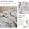 image:imageBedsure Comforter Set Queen Size  Cute Floral Bedding Comforter Set 3 Pieces 1 Soft Reversible Desert Sage Sketch Flowers Comforter and 2 Pillow ShamsFloral