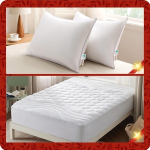 image:imageon Mattress Pad Bundle Pillows 2 Set
