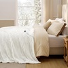image:imageBedsure Electric Blanket King Size  Thick Striped Flannel Electric Blanket with Dual Control Heating with 6 Heat Settings amp 6 Time Settings 8 hrs Timer Auto Shut Off 90x100 White01  White