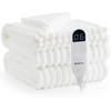 image:imageBedsure Electric Blanket King Size  Thick Striped Flannel Electric Blanket with Dual Control Heating with 6 Heat Settings amp 6 Time Settings 8 hrs Timer Auto Shut Off 90x100 White01  White