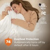 image:imageBedsure Electric Blanket King Size  Thick Striped Flannel Electric Blanket with Dual Control Heating with 6 Heat Settings amp 6 Time Settings 8 hrs Timer Auto Shut Off 90x100 White01  White