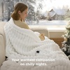 image:imageBedsure Electric Blanket King Size  Thick Striped Flannel Electric Blanket with Dual Control Heating with 6 Heat Settings amp 6 Time Settings 8 hrs Timer Auto Shut Off 90x100 White01  White